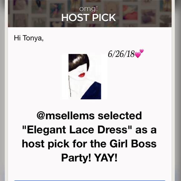 🌸3XHP🌸Elegant Lace Dress - Picture 7 of 8